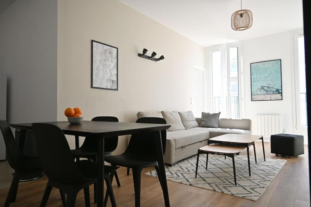 Magnifique Appartement T4, Plage Des Catalans Marseille Exterior photo